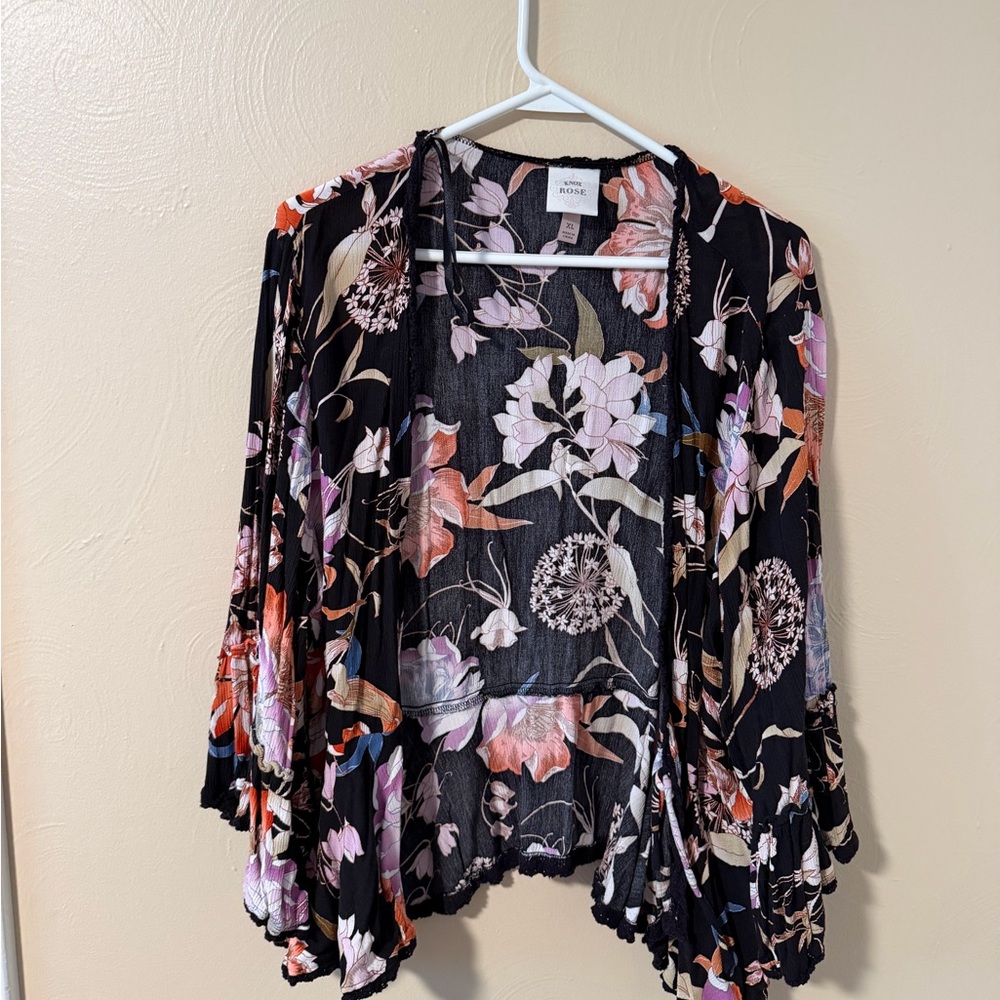 Knox Rose Multicolor Floral Blouse
